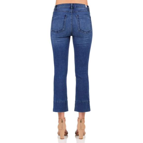 Morrison Starlet Crop Jeans In Medium Wash Size 28 - Picture 3 of 8